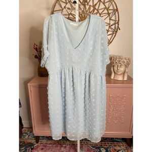 Women Kirundo‎ Dress XL Blue White